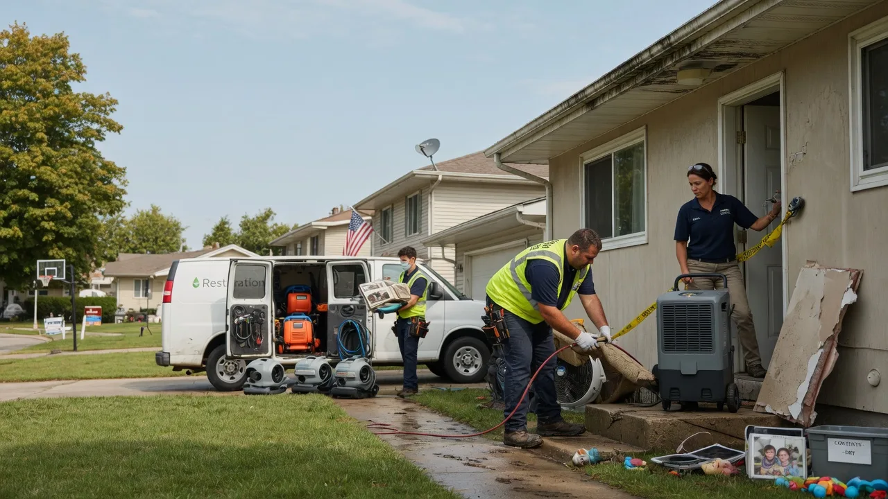 Water Damage Restoration in Vernon, MI near me